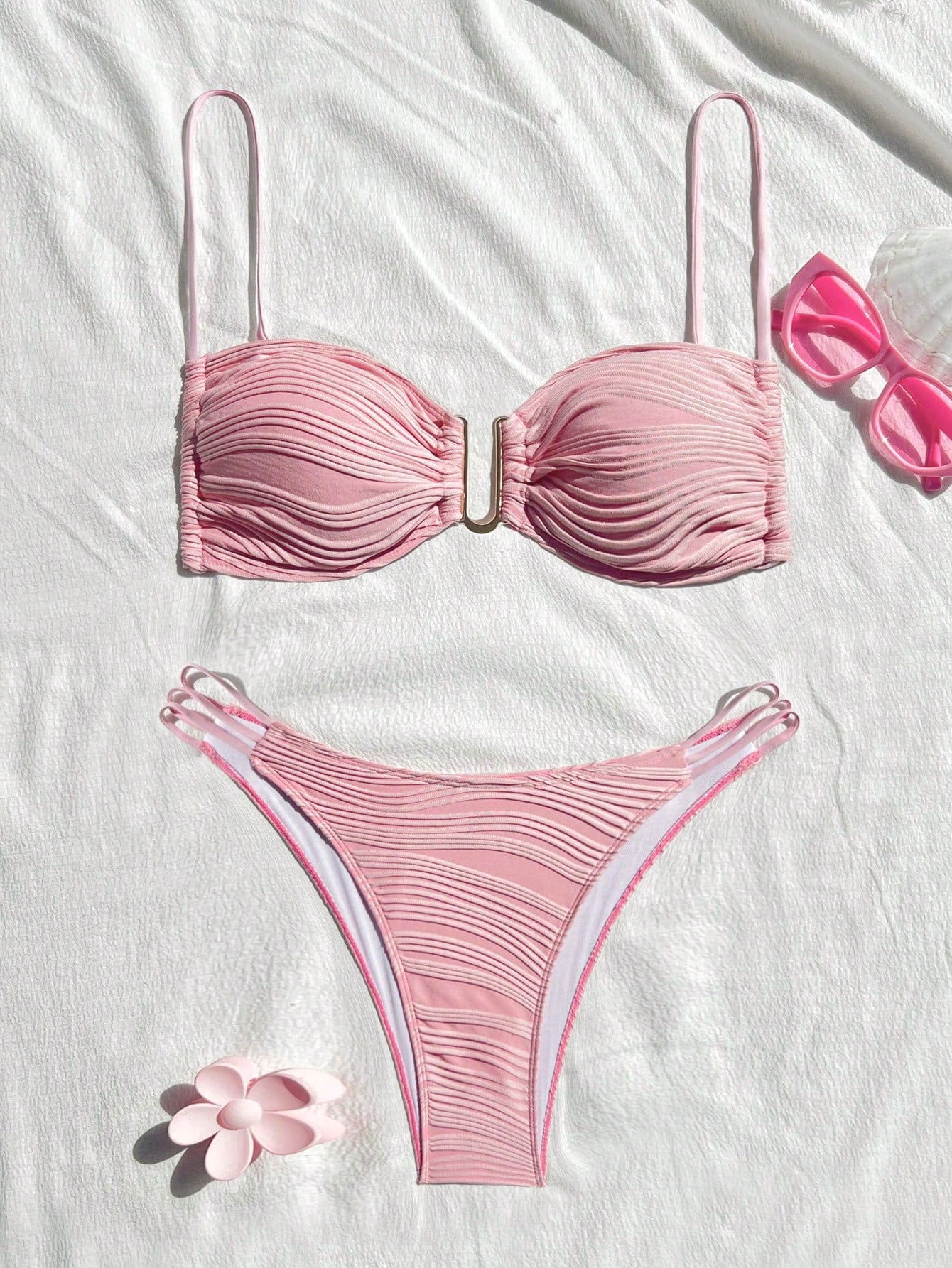 Biquíni Feminino Zafirabeach Rosa Chiclete