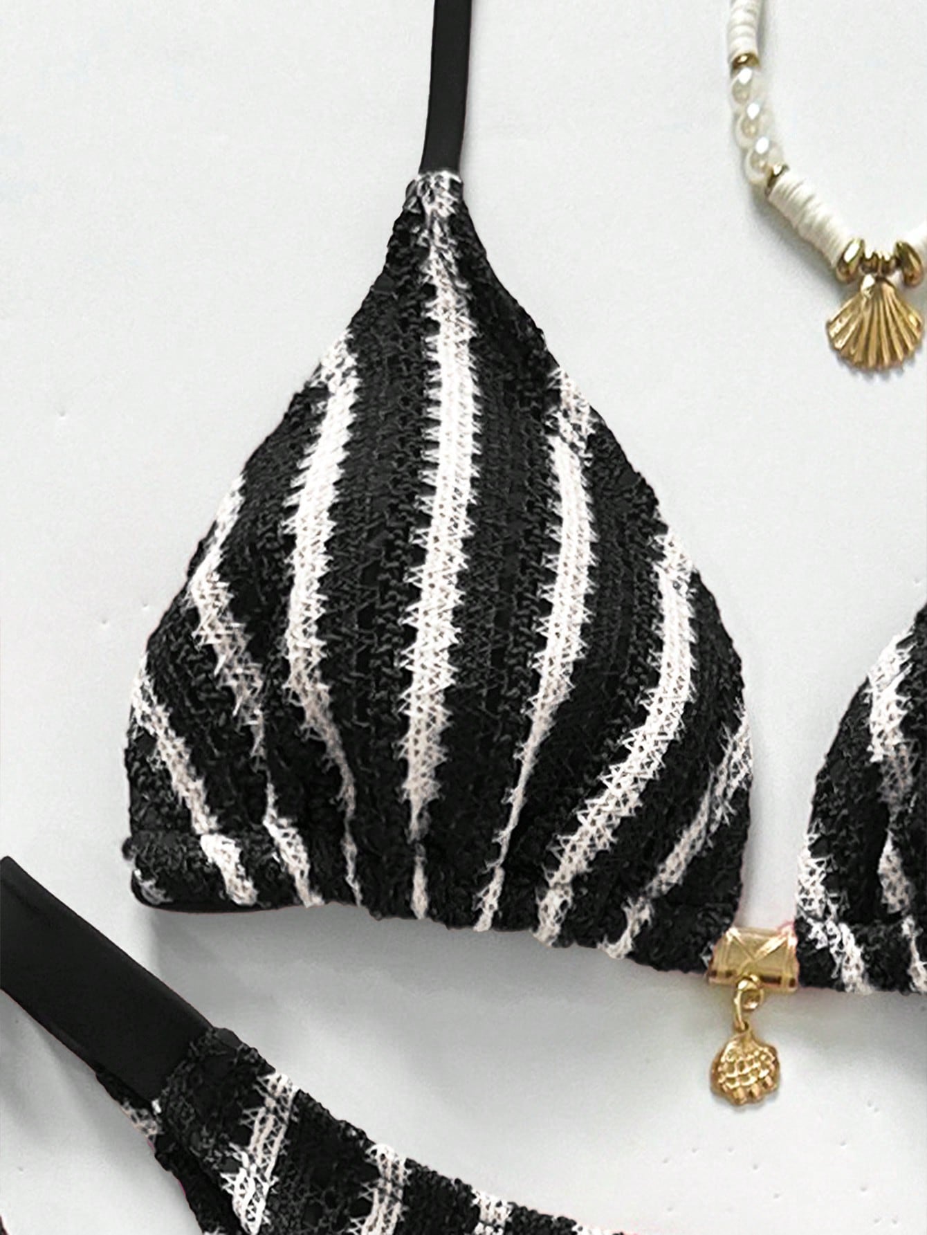 Conjunto 3 Peças Zafirabeach Listrado com Calça